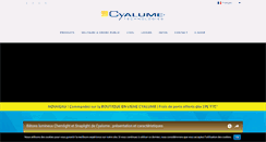 Desktop Screenshot of cyalume.eu